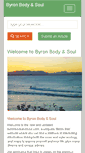 Mobile Screenshot of byronbodyandsoul.com